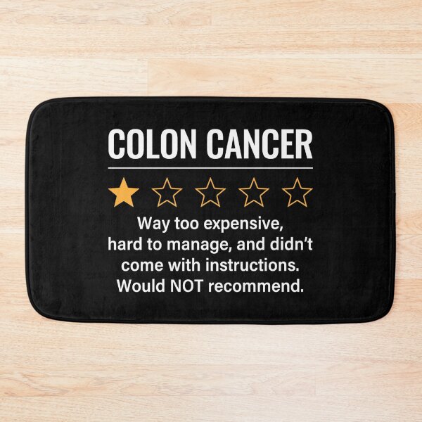 Item preview, Colon Cancer 1 Star Rating Funny Colorectal Cancer Awareness designed and sold by EzraIBlankenshi.