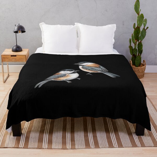 Item preview, Bird Watching Nature Animal Vintage Blossom Chickadee T-Shirt designed and sold by AmparoBoyle.