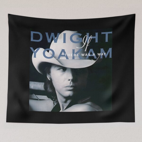 Item preview, Dwight Yoakam – Vintage Country Portrait in Classic Western Style designed and sold by aziakuboires.