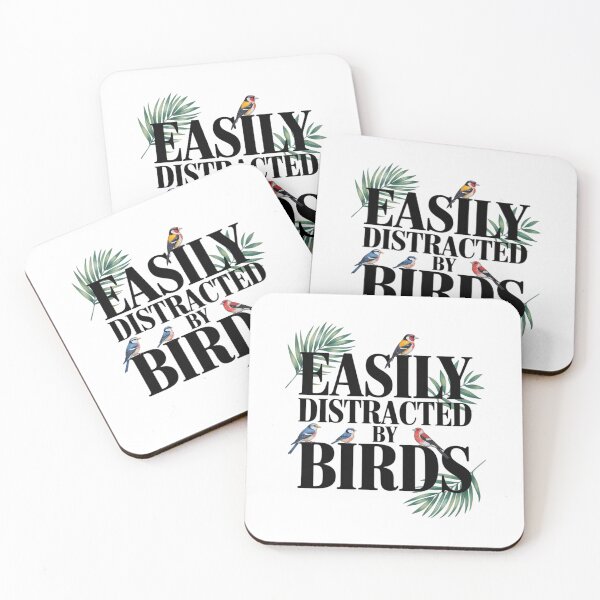 Item preview, Bird Lovers Easily Distracted By Birds Funny designed and sold by DrewLeuschke.