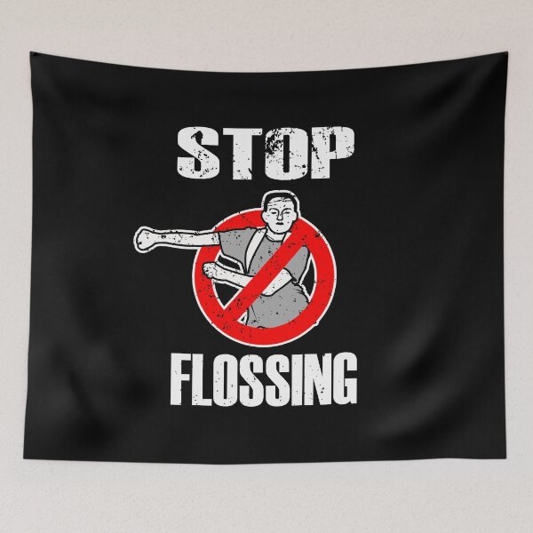 Item preview, Stop Flossing Anti Flossing Dance designed and sold by CreativeStrike.