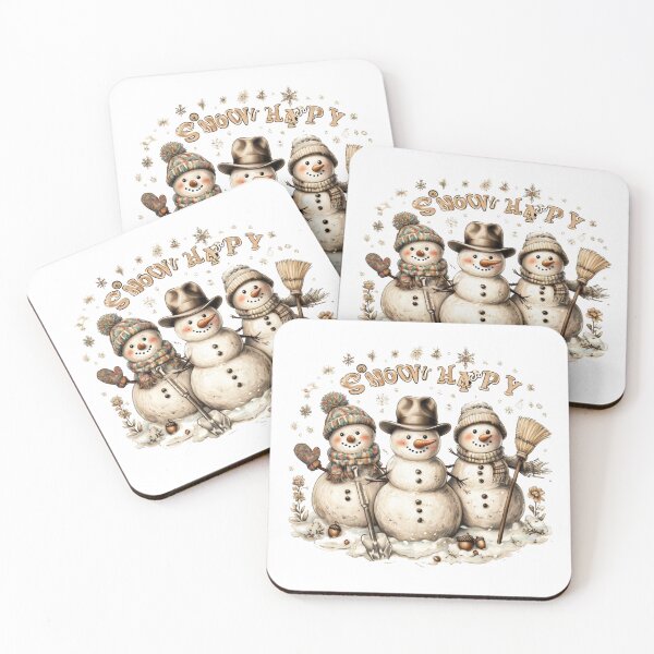 Item preview, Snow Happy Snowmen designed and sold by EverlaPrints.