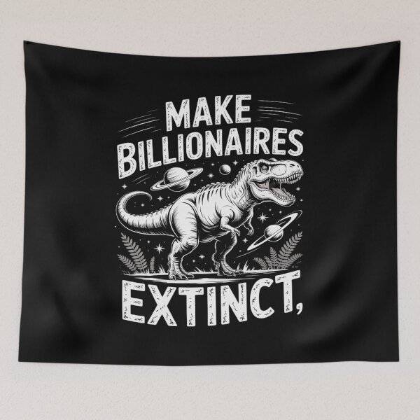 Item preview, Billionaires Funny Sarcastic Humorous Joke Dinosaur designed and sold by AmparoBoyle.