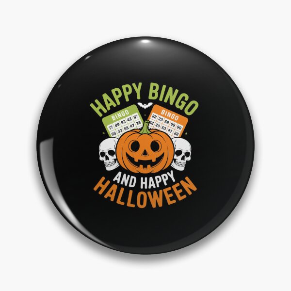 Item preview, Bingo Lovers Halloween Bingo Player Cute Pimpkin designed and sold by khorbiasieno.