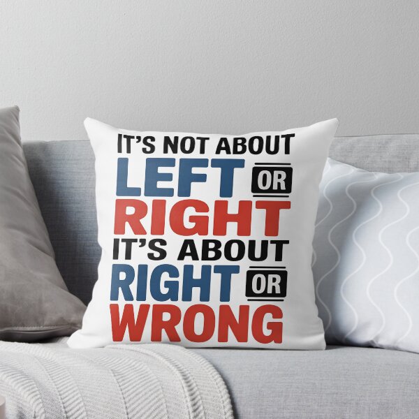 Item preview, It's Not About Left or Right, It's About Right or Wrong - No KINGs designed and sold by BakeryDozen.