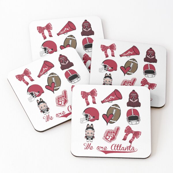 Item preview, Atlanta Football Coquette Bow designed and sold by RebeccaLittlee.