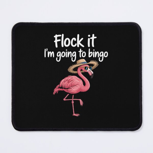Item preview, Bingo Player Funny Joke Flamingo designed and sold by RansomFlatley.