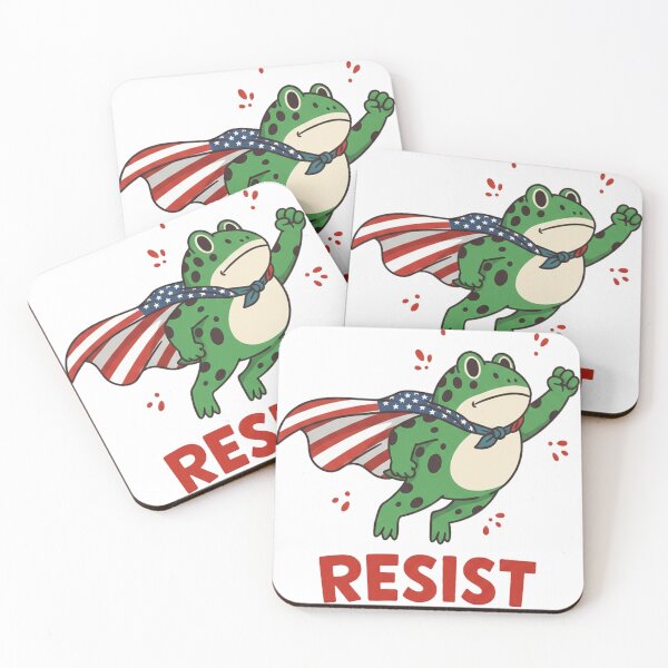Item preview, Activist Frog, No Kings Activist Frog designed and sold by ryanapples2.