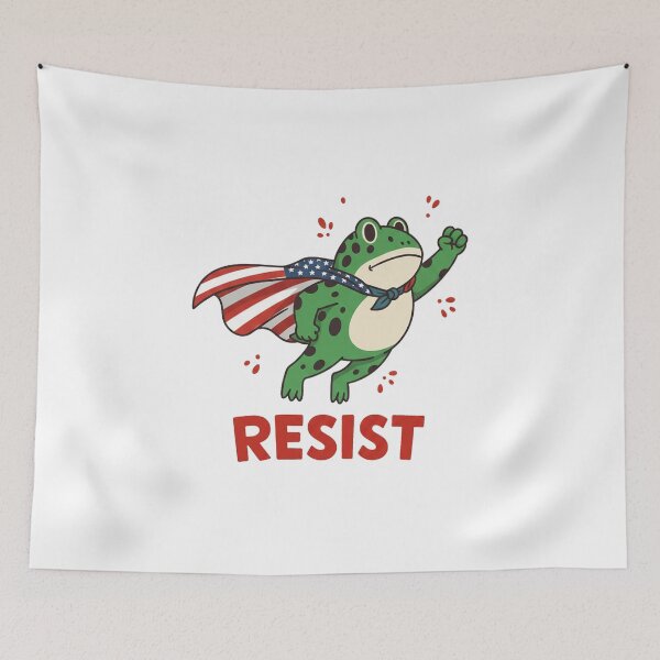 Item preview, Activist Frog, No Kings Activist Frog designed and sold by ryanapples2.