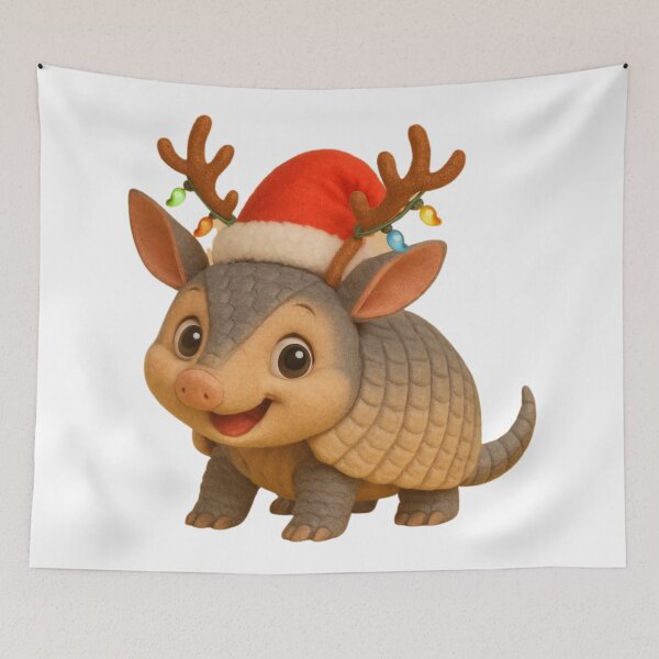 Item preview, Christmas Armadillo designed and sold by Sillytoe.
