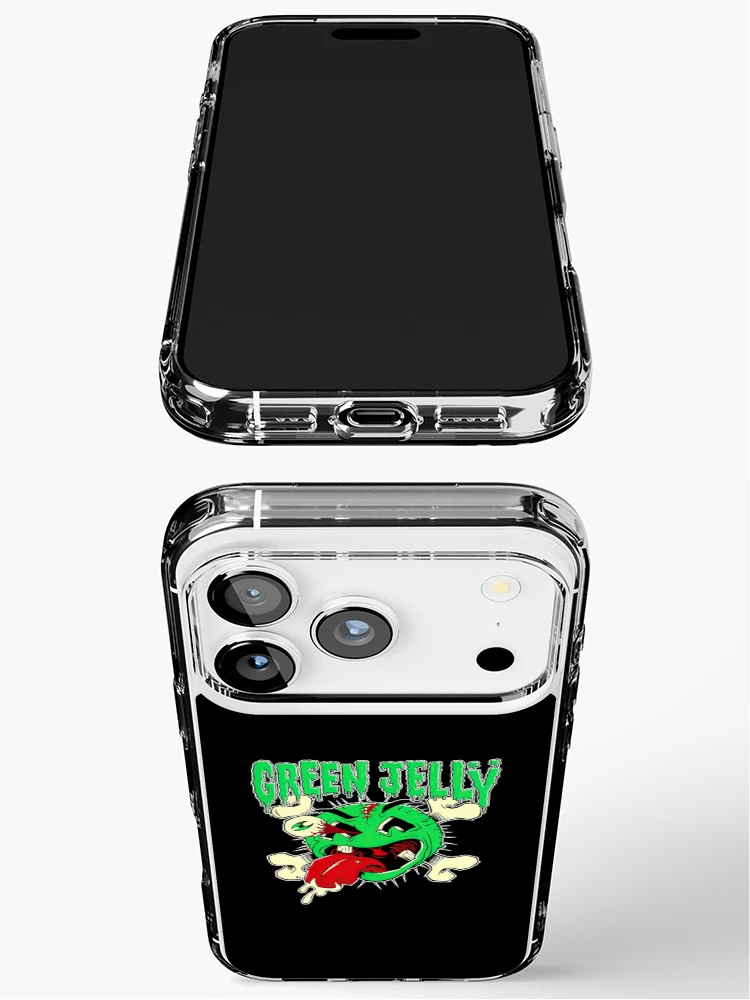 Thumbnail 3 of 5, iPhone Case, Green Jello Band designed and sold by BrodieBouges.