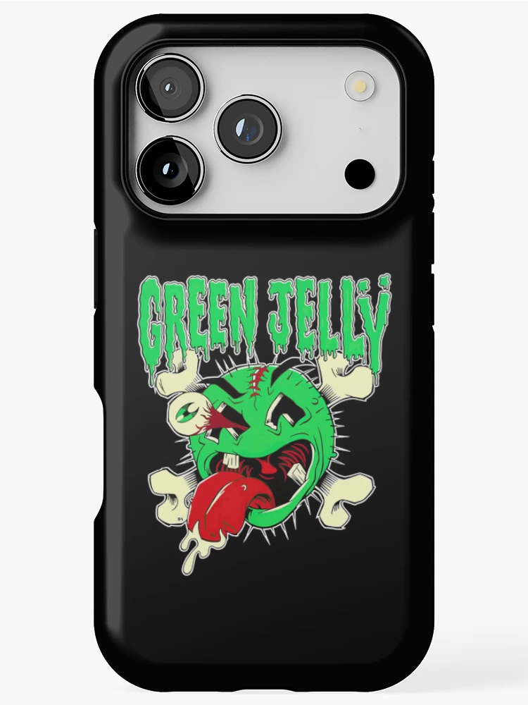 Thumbnail 1 of 4, iPhone Case, Green Jello Band designed and sold by BrodieBouges.
