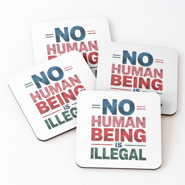 Item preview, No Human Being is Illegal - NO KINGs designed and sold by BakeryDozen.