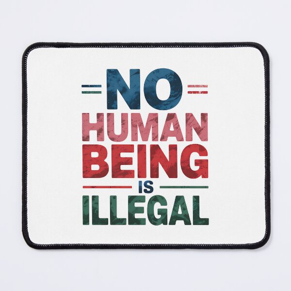 Item preview, No Human Being is Illegal - NO KINGs designed and sold by BakeryDozen.
