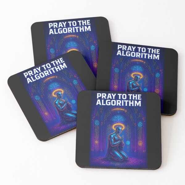 Item preview, Pray to the Algorithm: The Digital Saint designed and sold by Savannarojas.