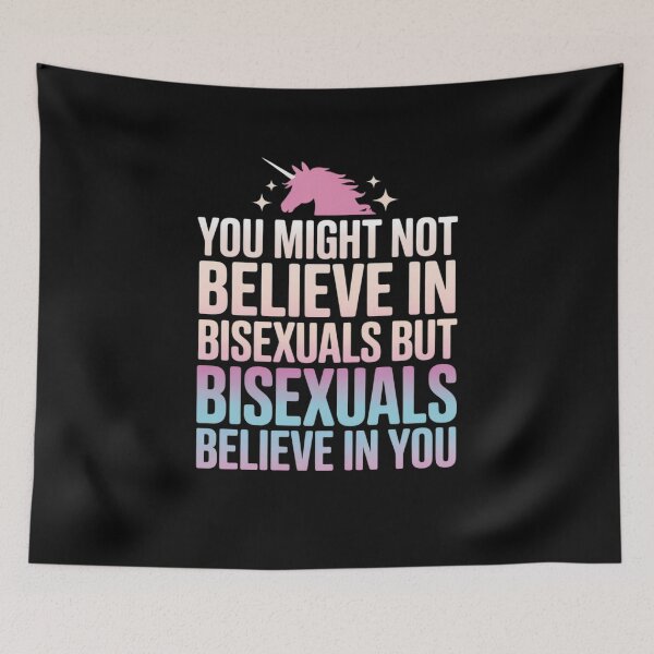 Item preview, Bi Pride Bisexuals LGBT Ally Bisexual Unicorn designed and sold by RayArmstrong.