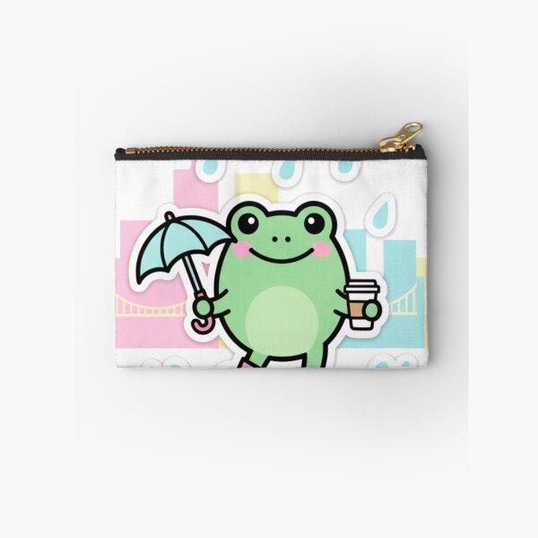 Item preview, Cute Portland Frog Sticker Pack - Kawaii City Elements designed and sold by j-2k.