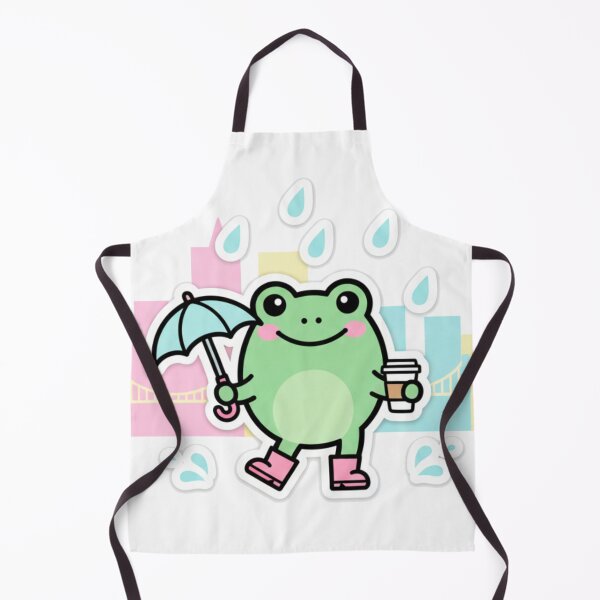 Item preview, Cute Portland Frog Sticker Pack - Kawaii City Elements designed and sold by j-2k.