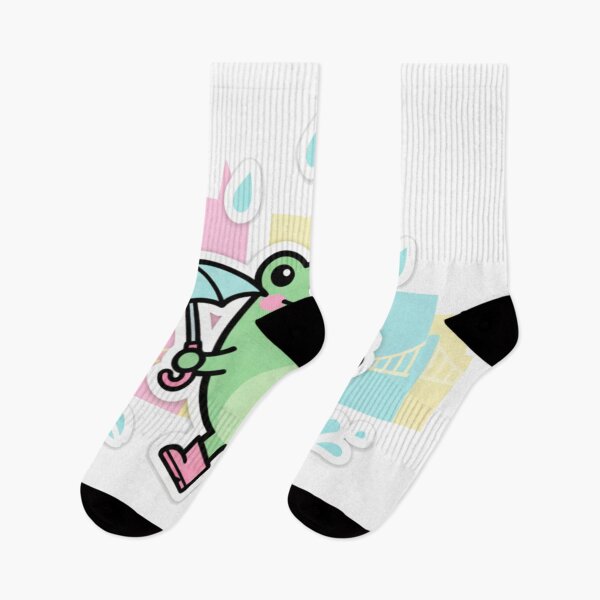 Item preview, Cute Portland Frog Sticker Pack - Kawaii City Elements designed and sold by j-2k.