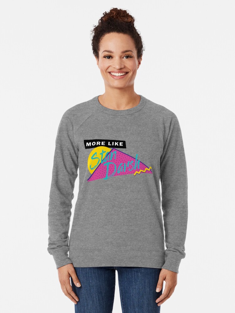 90s style sweatshirt