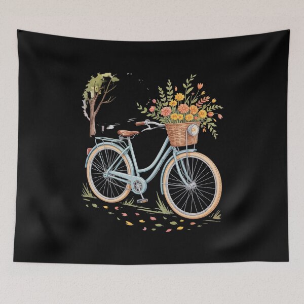 Item preview, Bicycle Autumn Fall Lovers Cute designed and sold by HaileyRobel.