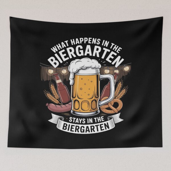 Item preview, Biergarten Joke Germany Oktoberfest Funny designed and sold by MinaReinger.