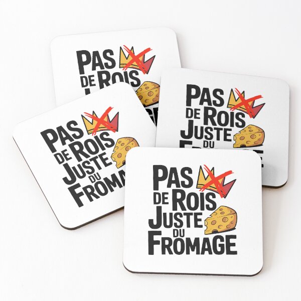 Item preview, Pas De Rois Juste Du Fromage - No KINGs designed and sold by BakeryDozen.