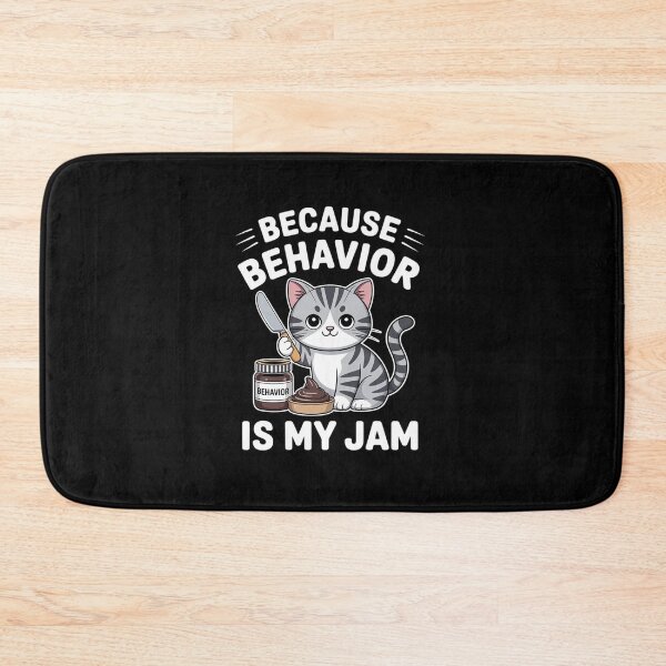 Item preview, Behavior Analyst  Funny Therapist Cat Lovers Cute designed and sold by MinaReinger.