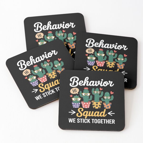 Item preview, Behavior Squad Funny Cactus Teacher School designed and sold by DrewLeuschke.