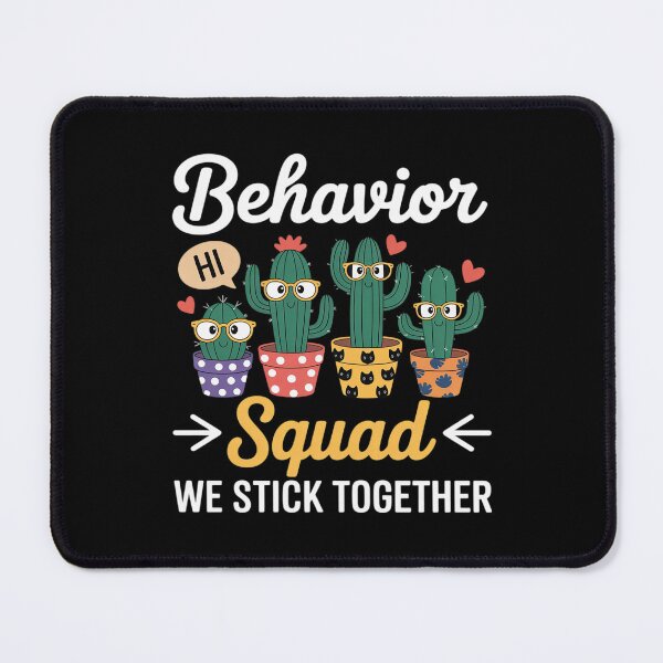 Item preview, Behavior Squad Funny Cactus Teacher School designed and sold by DrewLeuschke.