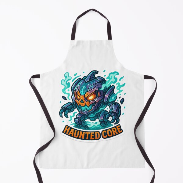 Item preview, Haunted Core – Ghost Mecha Entity of the Neon Abyss designed and sold by derb darb.