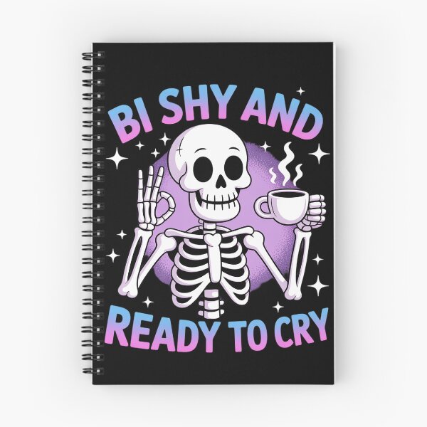Item preview, Bi Funny LGBT Skeleton Bisexual Pride Joke designed and sold by FranzFriesen.