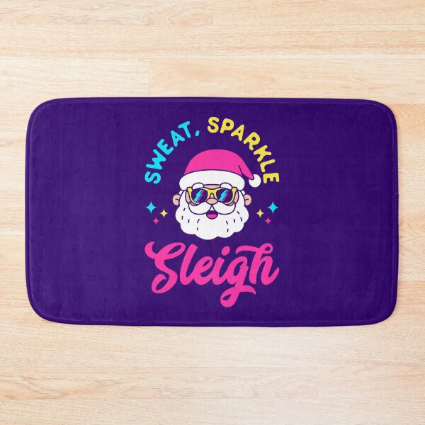 Item preview, Sweat Sparkle Sleigh - Retro Pink Santa Sunglasses Slay Pun Chic Gift designed and sold by Brogress Project.