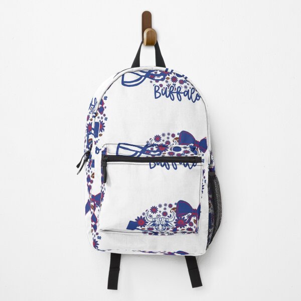 Item preview, Buffalo Floral Football Helmet designed and sold by RebeccaLittlee.
