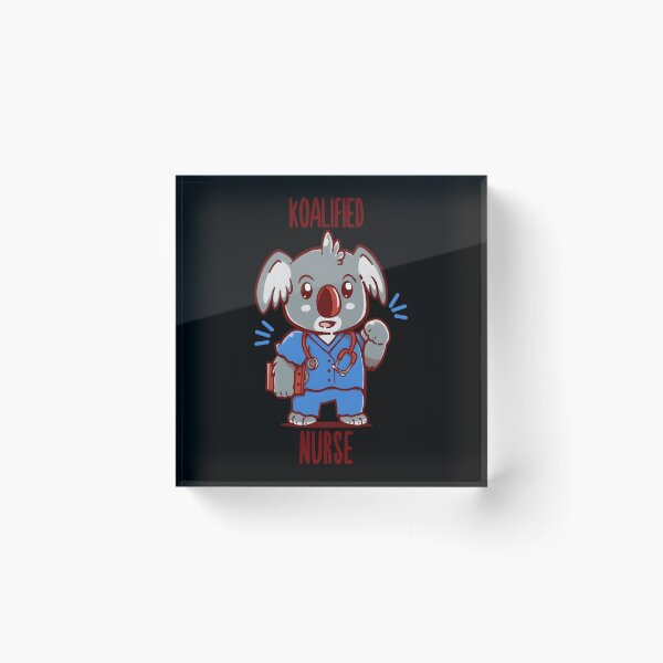 Item preview, Koalified Nurse – Koala Pun designed and sold by KauanSilvaCosta.