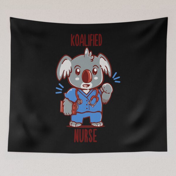 Item preview, Koalified Nurse – Koala Pun designed and sold by KauanSilvaCosta.