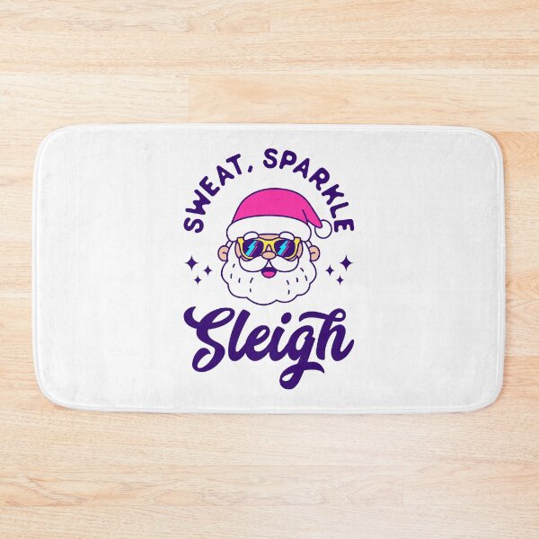 Item preview, Sweat Sparkle Sleigh - Retro Pink Santa Sunglasses Slay Pun Chic Gift designed and sold by Brogress Project.