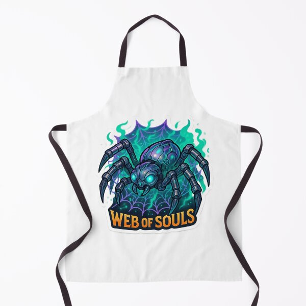 Item preview, Web of Souls – Spectral Mecha Spider of the Neon Void designed and sold by derb darb.