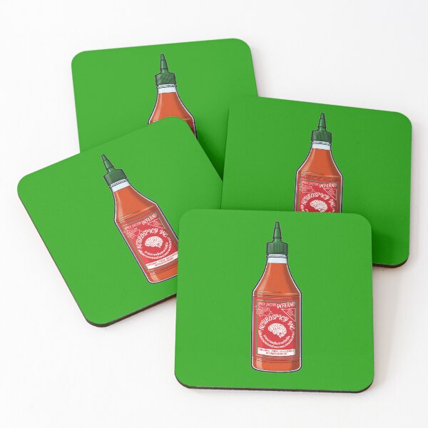 Item preview, Neurospicy Sriracha Hot Sauce  | Extra Spicy Autism (Version 1) designed and sold by QuirkyGuacamole.