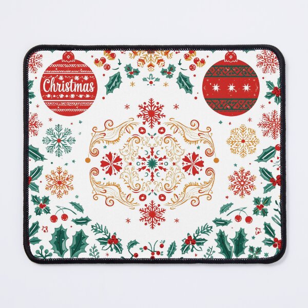 Item preview, Christmas and New Year holiday background. Xmas greeting card. Christmas gifts on white marble background top view. Flat lay designed and sold by PWDigitalArt.