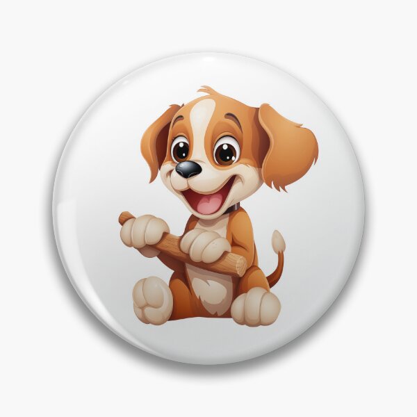 Item preview, Playful Stick Puppy designed and sold by New-School-Wave.