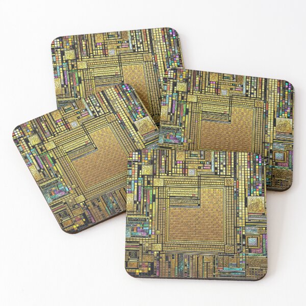 Item preview, Golden Tile Nexus designed and sold by HORRORCORE HALL.