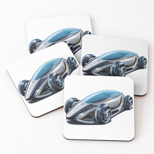 Item preview, Futuristic Streamline Car designed and sold by New-School-Wave.