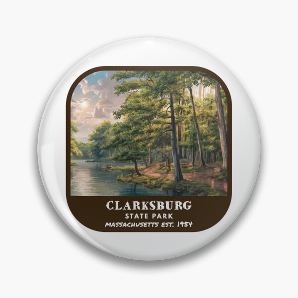 Item preview, Vintage Clarksburg State Park (Massachusetts State Park) designed and sold by RabbitK.