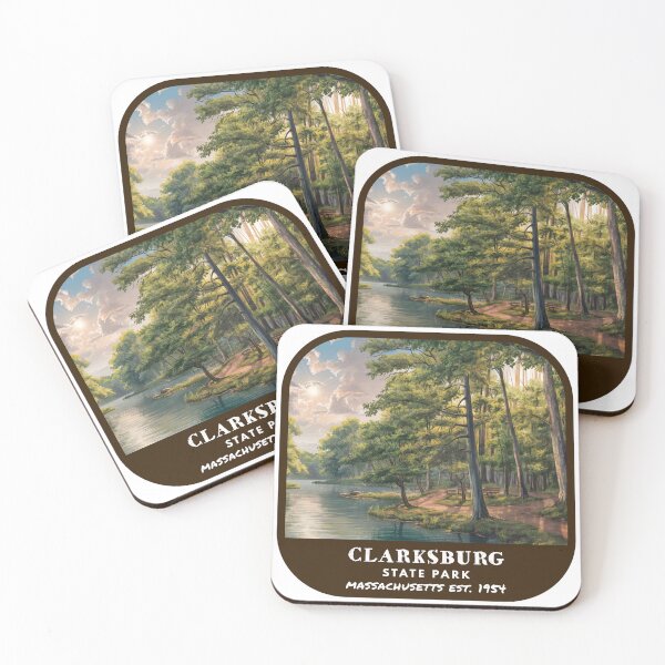 Item preview, Vintage Clarksburg State Park (Massachusetts State Park) designed and sold by RabbitK.