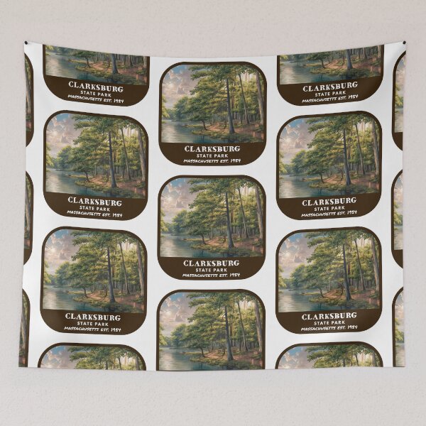 Item preview, Vintage Clarksburg State Park (Massachusetts State Park) designed and sold by RabbitK.