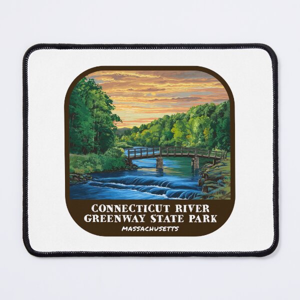 Item preview, Vintage Connecticut River Greenway State Park (Massachusetts State Park) designed and sold by RabbitK.
