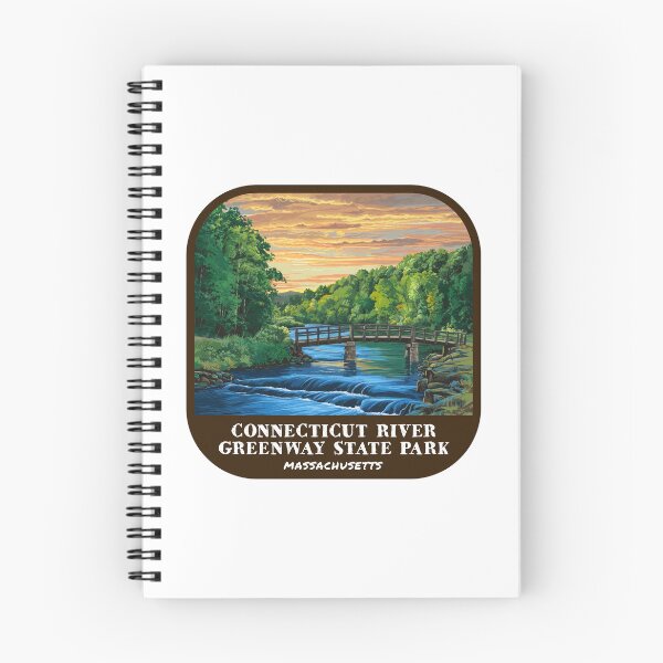 Item preview, Vintage Connecticut River Greenway State Park (Massachusetts State Park) designed and sold by RabbitK.