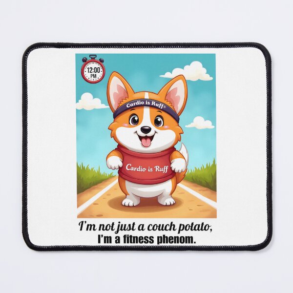 Item preview, Cardio is Ruff  designed and sold by ChloeDesigns401.