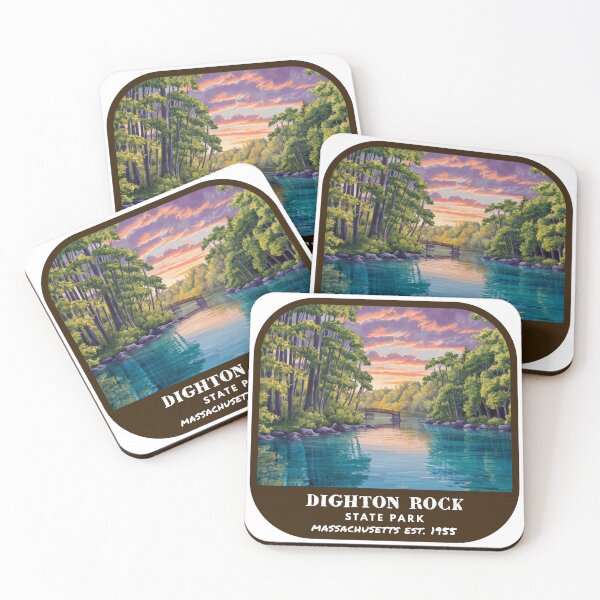 Item preview, Vintage Dighton Rock State Park (Massachusetts State Park) designed and sold by RabbitK.